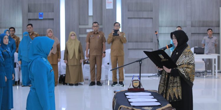 Wali Kota Illiza Kukuhkan dan Lantik Pengurus Tim Penggerak PKK