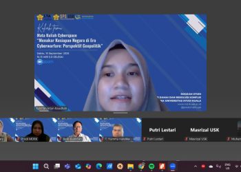 Magister Damai dan Resolusi Konflik USK Gelar Kuliah Umum: Menakar Kesiapan Indonesia di Era Cyberwarfare dari Perspektif Geopolitik