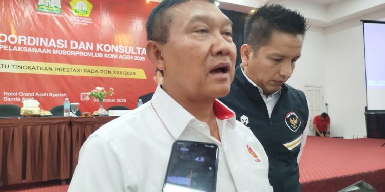 Soedarmo Pastikan Musorprovlub KONI Aceh 2025 Siap Dilaksanakan Sesuai Tahapan